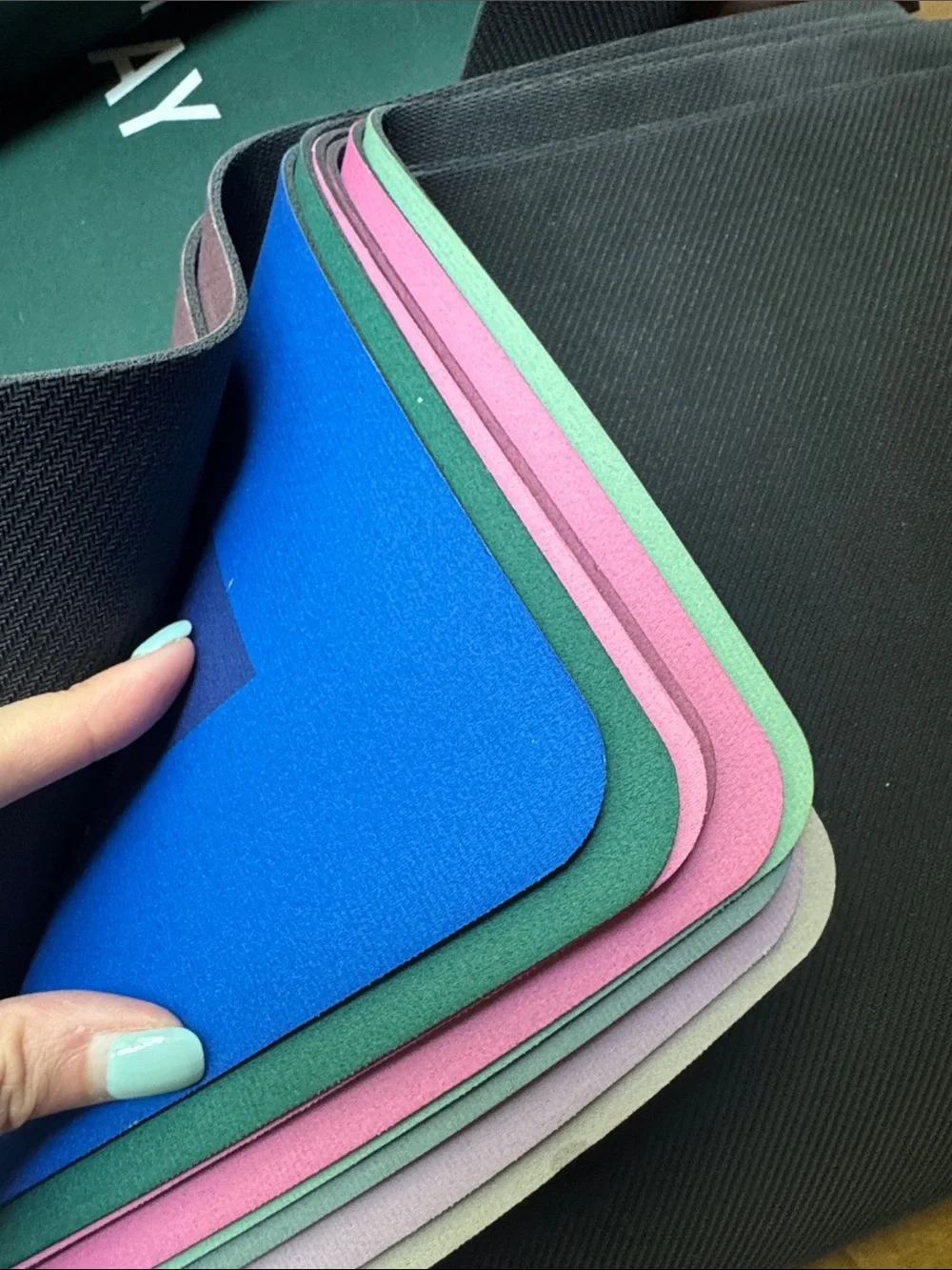 Bathroom Non-Slip Bath Mat Set in Pink, Green, Purple…. Home mats